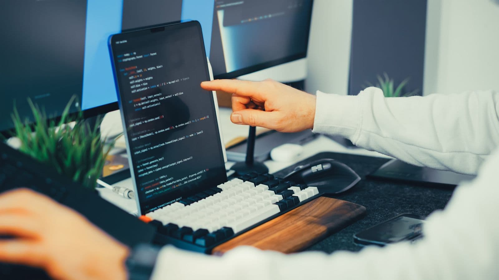Stock example: Business website experience